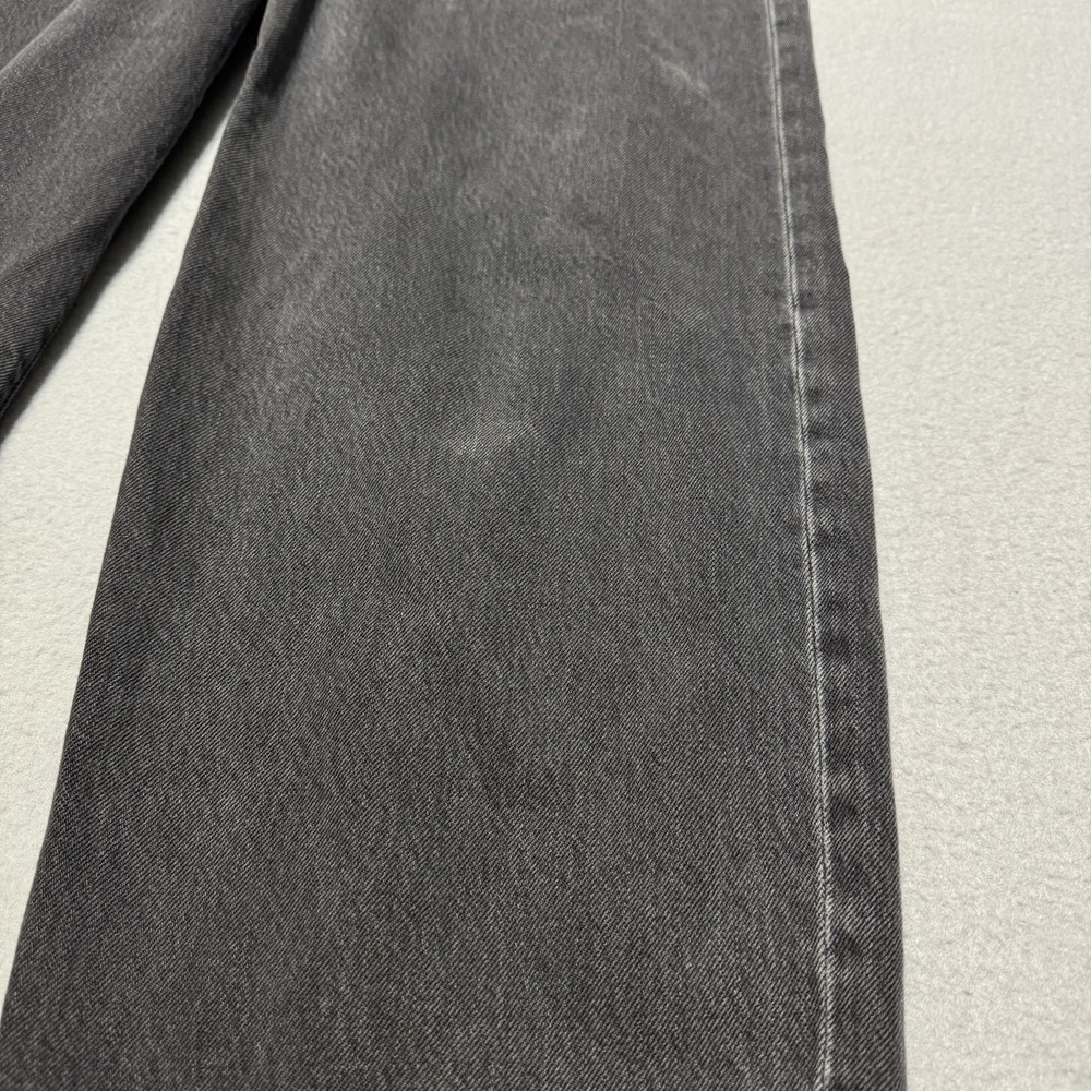 Levi's Premium Black Denim Overalls Women's Adjustable Strap Grunge Y2K Size S - Picture 2 of 16